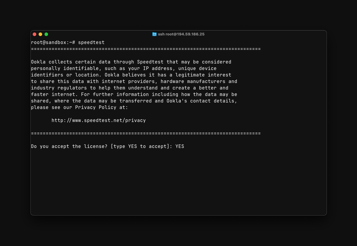 license agreement