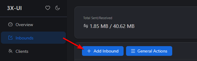 add inbound